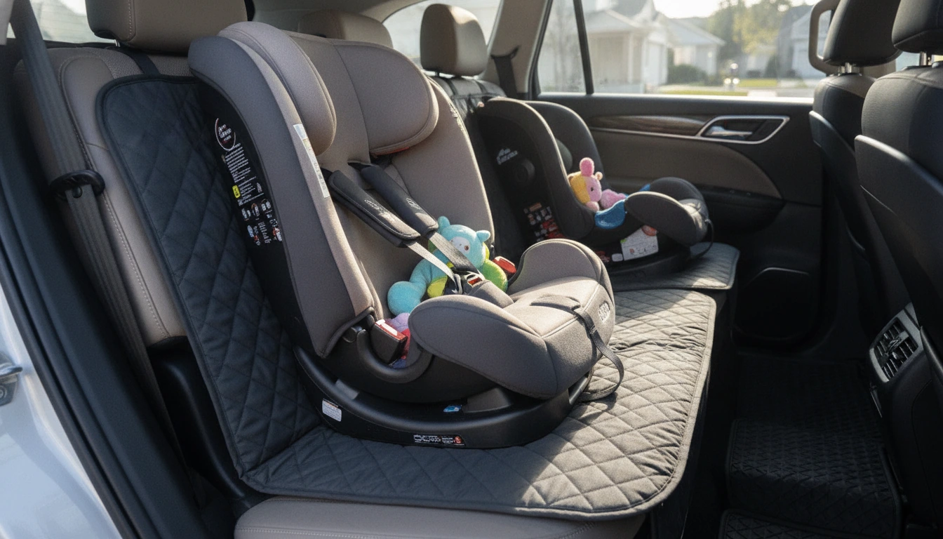 Car Seat Protector Mats: Safety Rules & Fit Tips