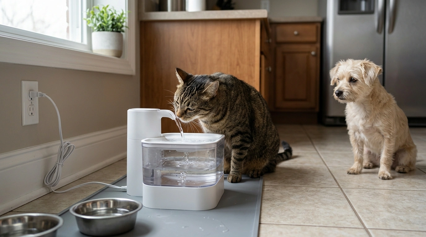 Automatic Pet Water Fountain Guide: 2.8L Pick