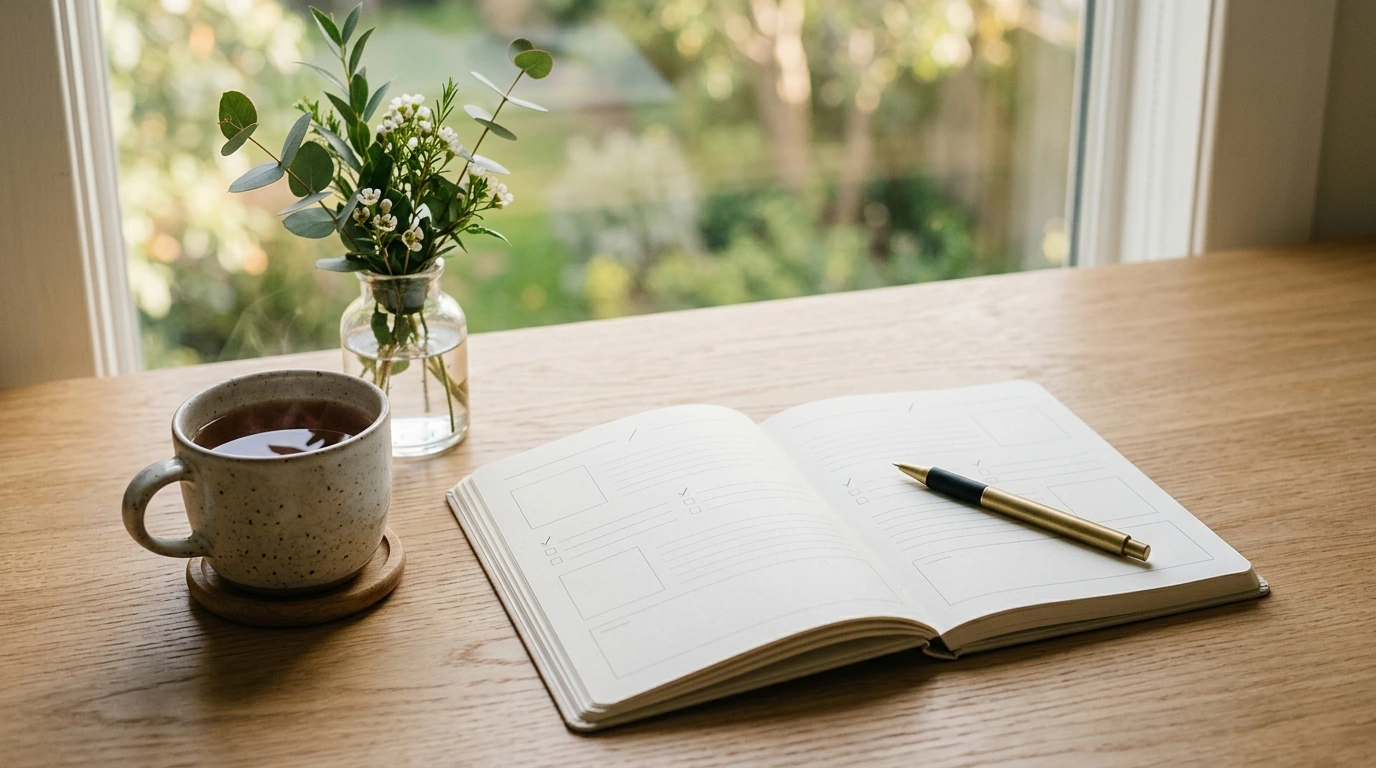 Mindful Clarity Printable Journal: Daily Calm & Gratitude
