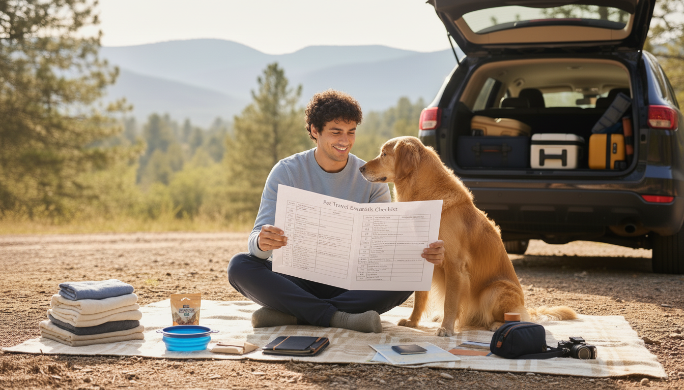 Pet Travel Essentials Checklist: Road Trip Ready