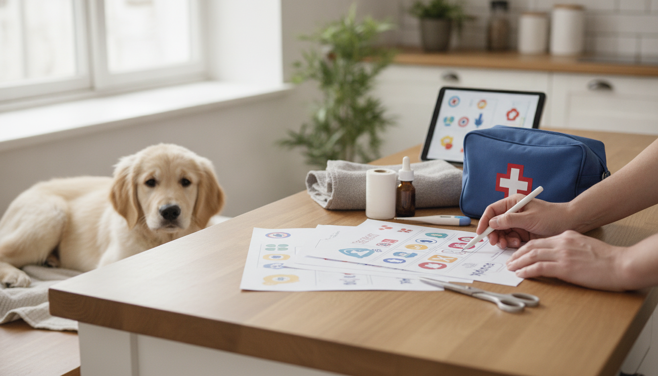 Printable Pet First-Aid Cheat Sheet for Emergencies